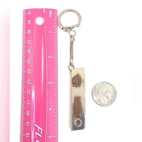 Vintage Keyring Native American Multi Tool Keychain - Picture 8 of 13